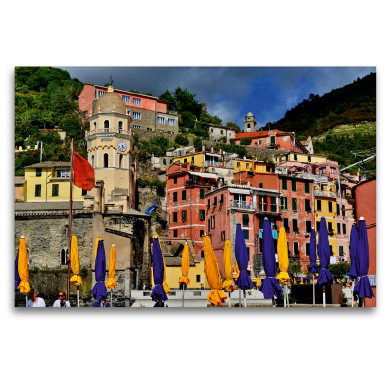 Le Cinque Terre, Farbenfrohes Vernazza