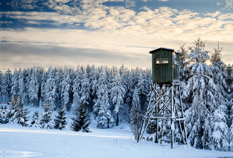 Winterliches Erzgebirge  Holzhau