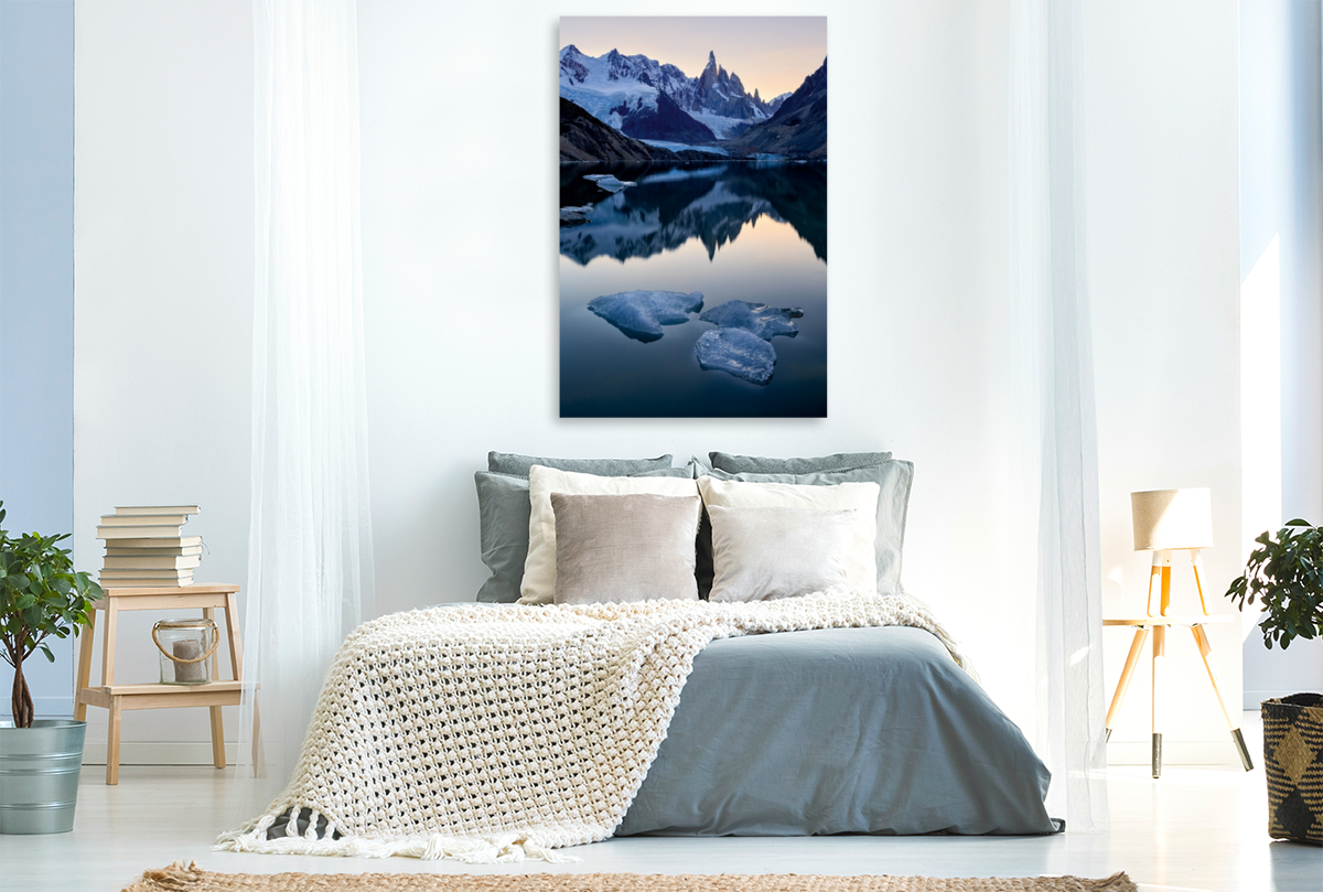 Laguna Torre mit Cerro Torre, El Chaltén, Patagonien