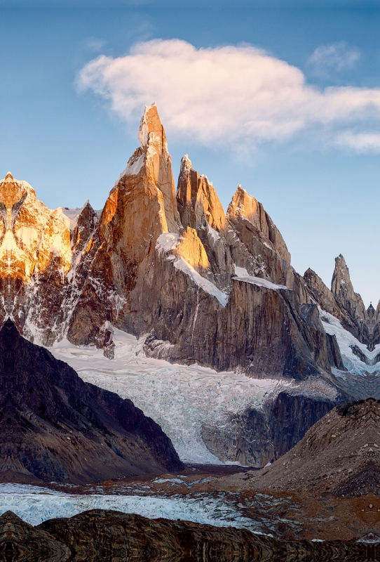 Cerro Torre, El Chaltén, Patagonien