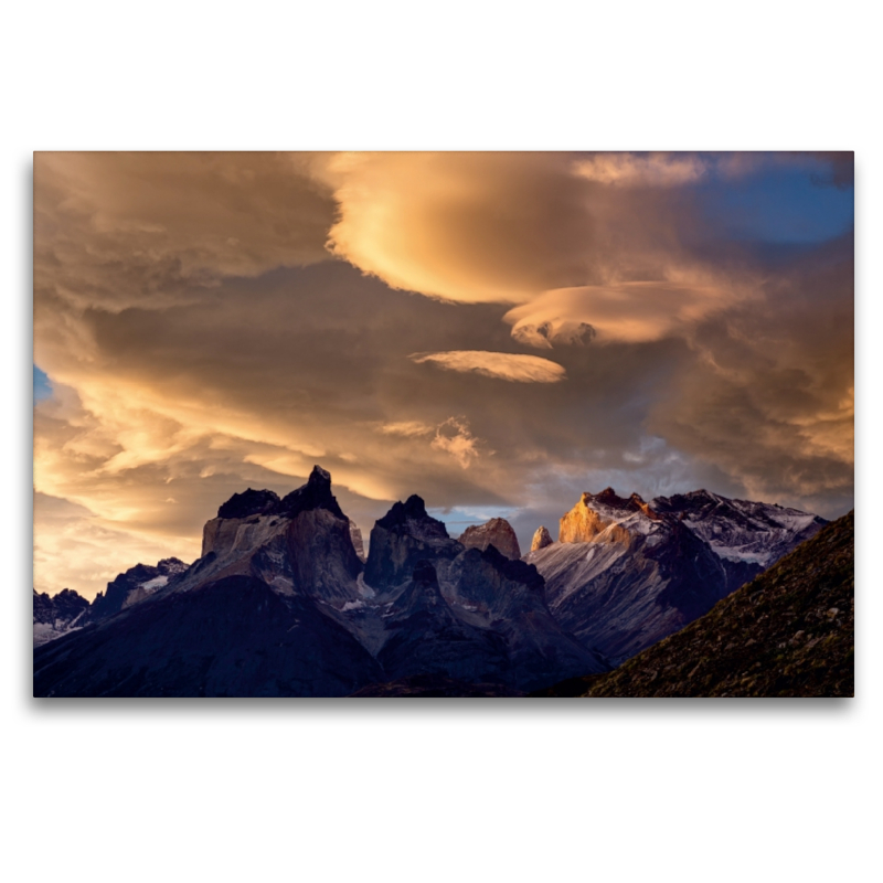 Los Cuernos, Torres del Paine NP, Patagonien