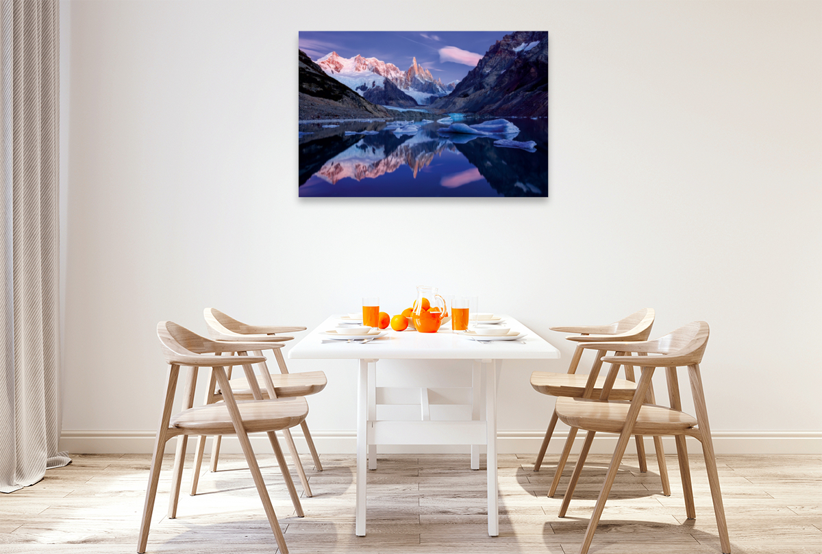 Laguna Torre mit Cerro Torre, El Chaltén, Patagonien