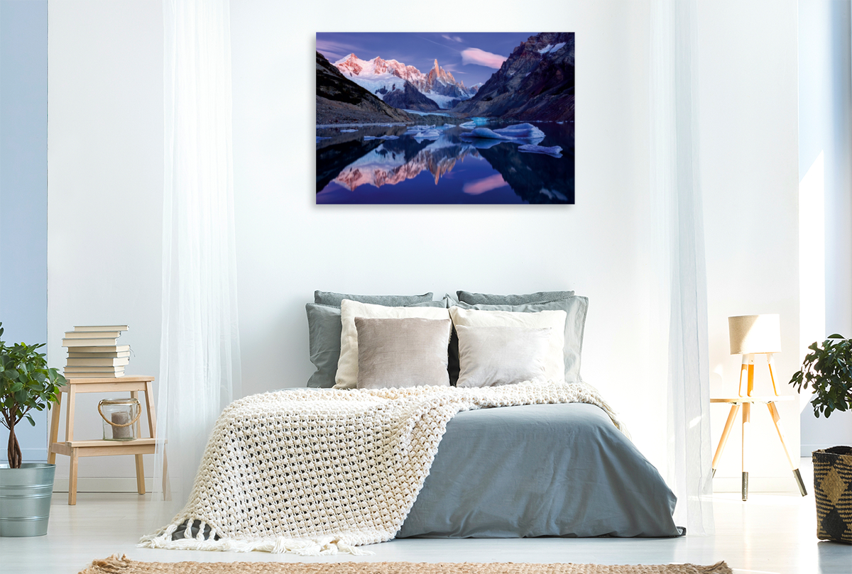 Laguna Torre mit Cerro Torre, El Chaltén, Patagonien