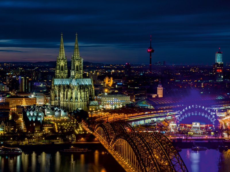 Köln - Blick vom Triangle