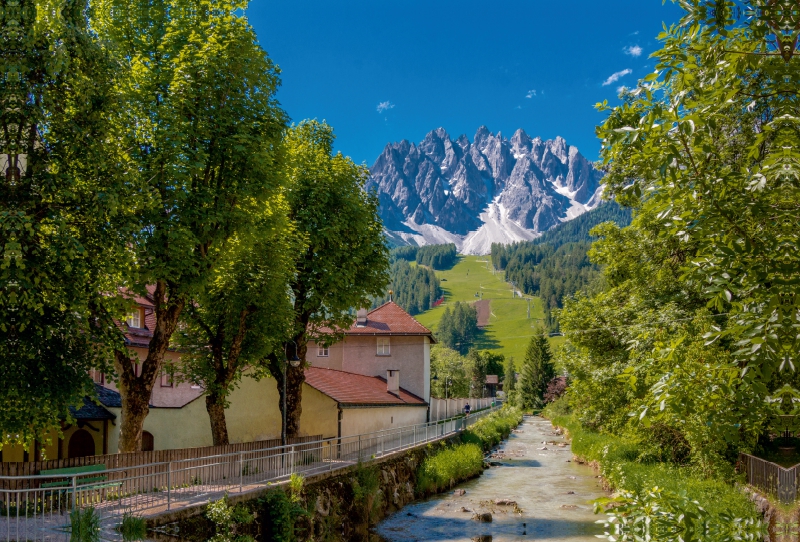 Berg Haunold in Innichen, Pustertal in Südtirol