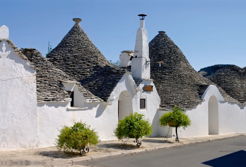 Trulli in Apulien