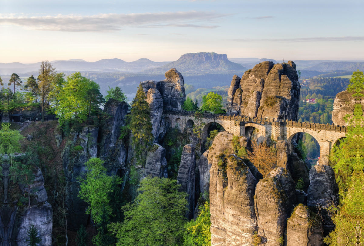 Basteibrücke in der Sächsischen Schweiz