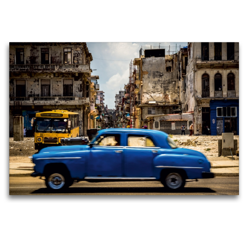 Kuba Nostalgie: Oldtimer am Malecon, Havanna