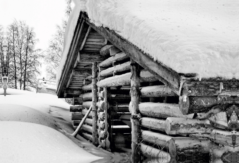 Winter in Finnland