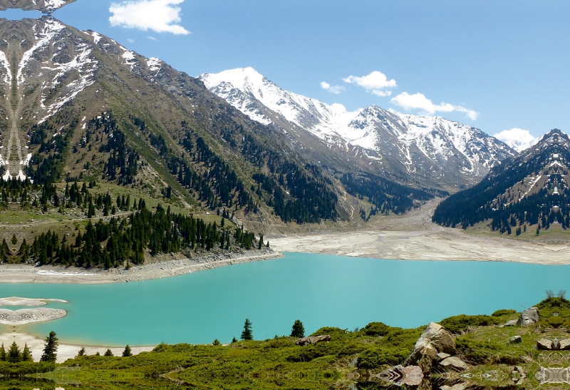 Großer Almatiner See, Kasachstan