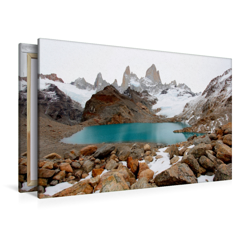 Laguna de los Tres und Mount Fitz Roy, Los Glaciares Nationalpark, Argentinien