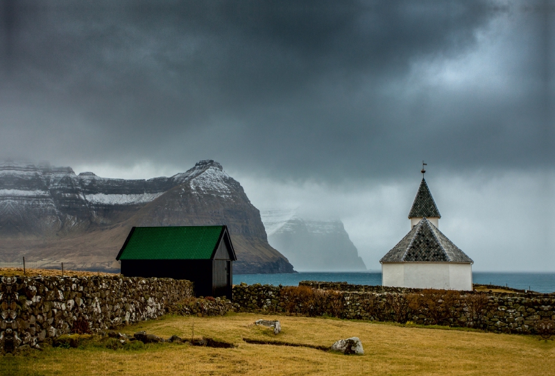 Färöer Inseln - Viðareiði