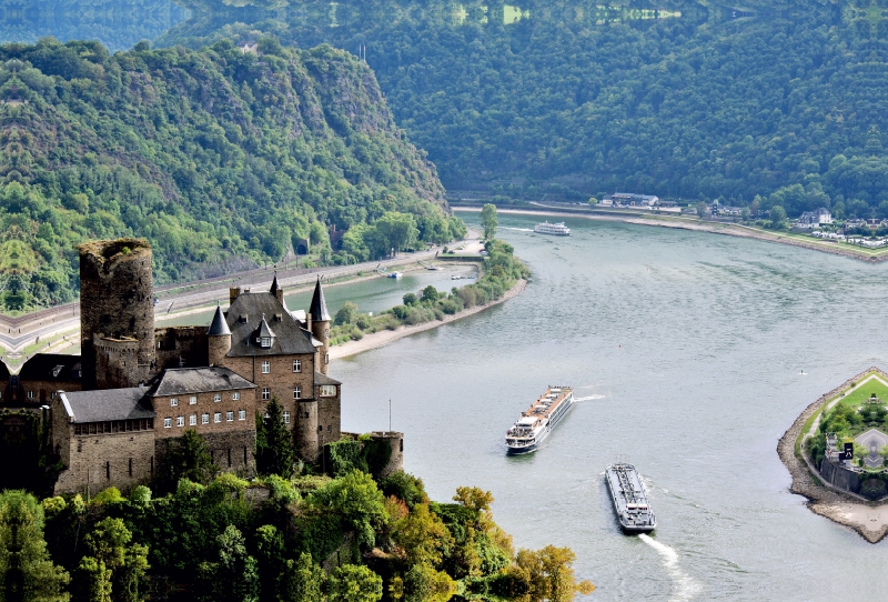 Burg Katz bei Sankt Goarshausen