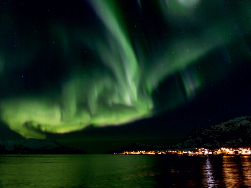 Am Kaltfjord bei Tromsø