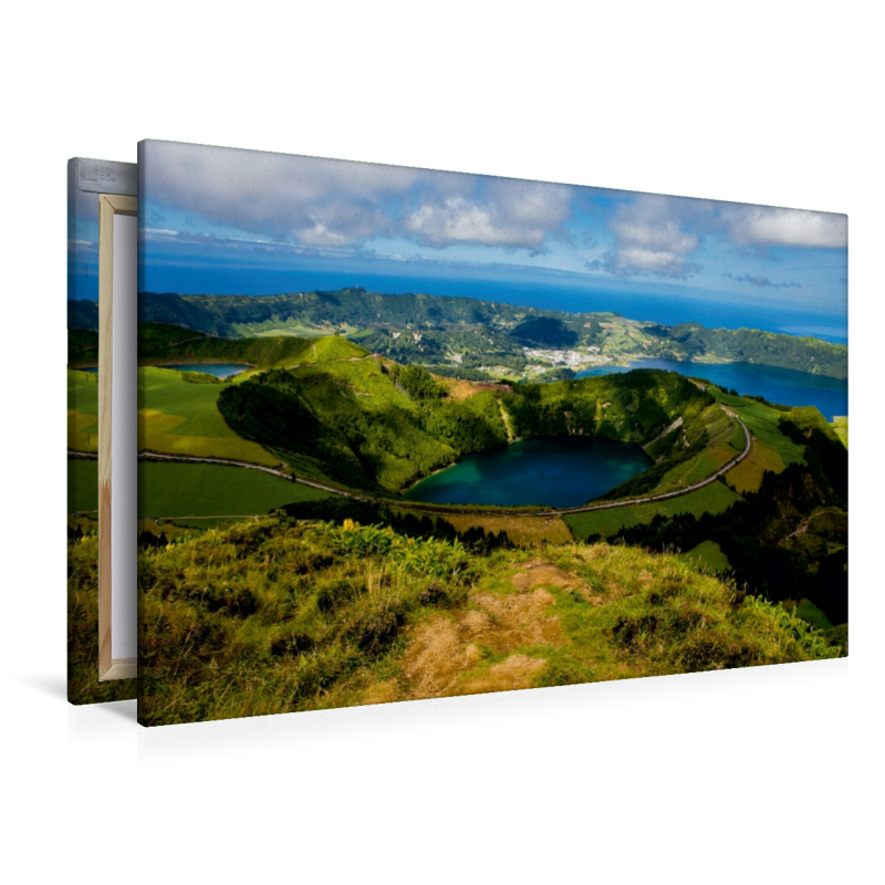 Lagoa de Santiago mit Caldeira vom Sete Cidades