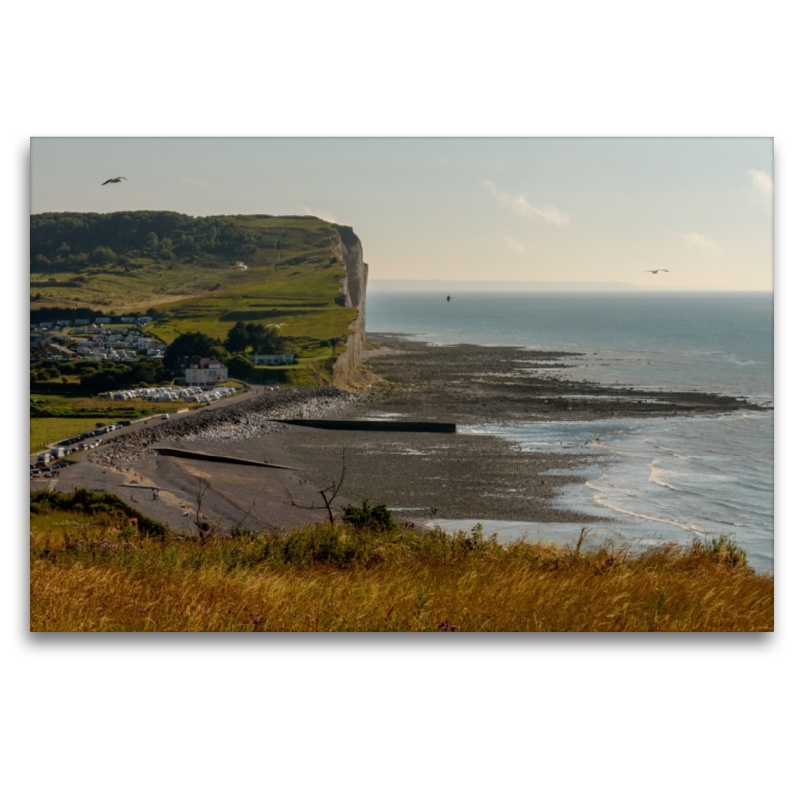 Die Küste bei Criel-sur-Mer in der Normandie