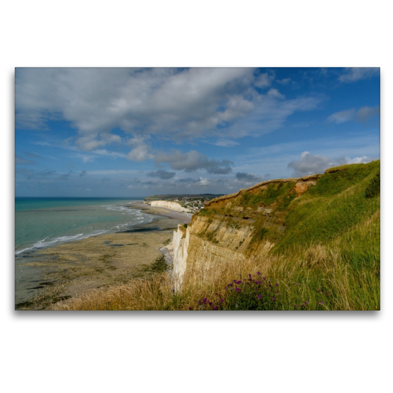 Die Küste bei Criel-sur-Mer in der Normandie