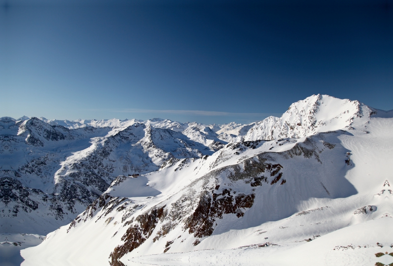 Stubaier Gletscher Skigebiet