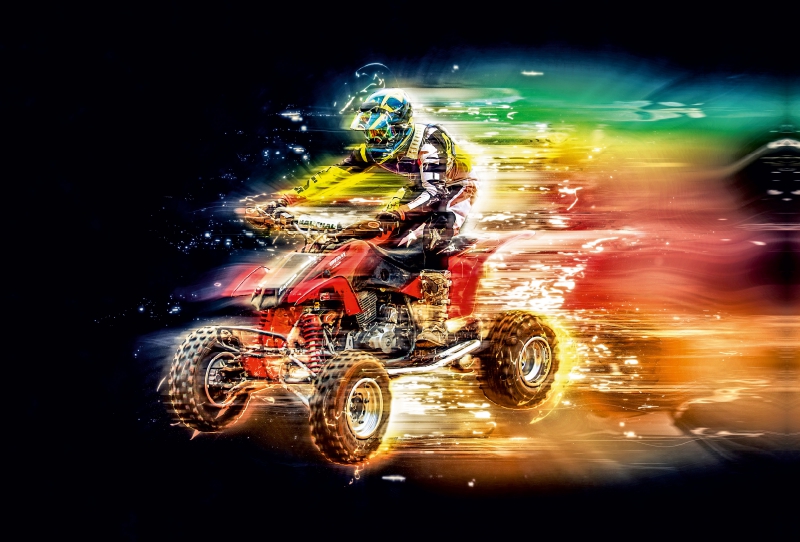 Quad, extrem cool