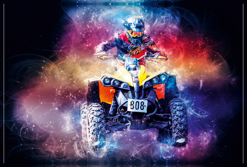 Quad, extrem cool