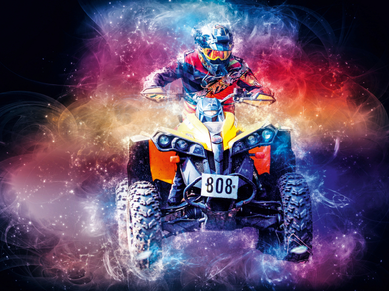 Quad, extrem cool