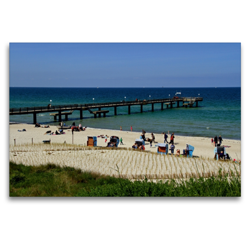 Strand und Seebrücke des Ostseebades Rerik