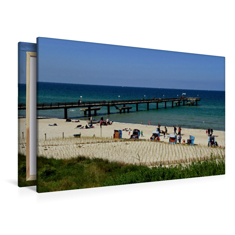 Strand und Seebrücke des Ostseebades Rerik