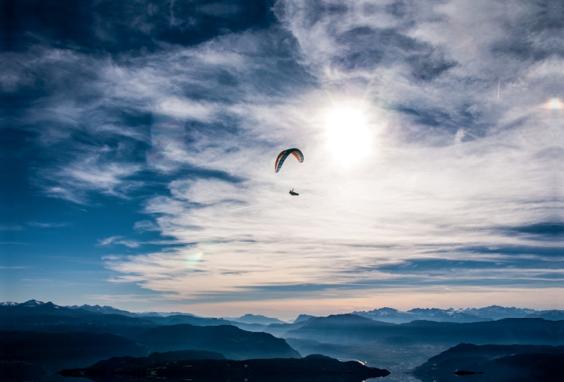 Paragliding - die Faszination des Fliegens