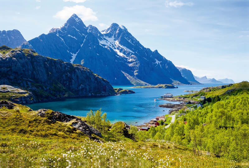 Mærvoll, Lofoten (Norwegen)