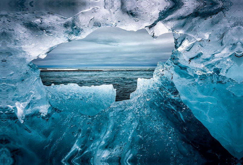 Diamond Beach am Jökulsárlón (Eissee)