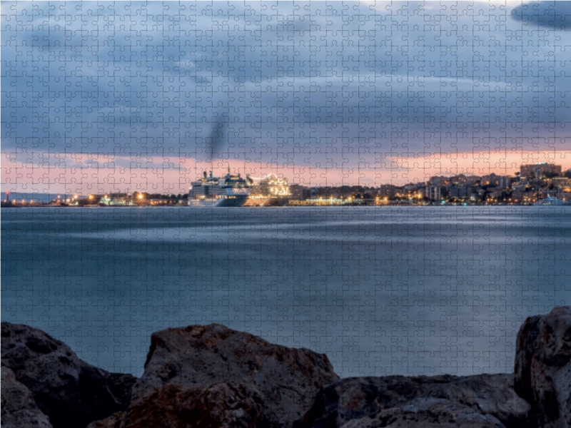 Kreuzfahrtriesen im Hafen von Palma