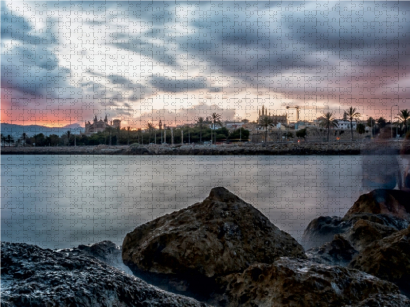 Abendstimmung in der Bucht von Palma