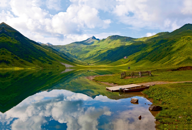 Am Tappenkarsee in Kleinarl