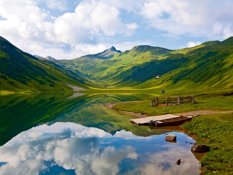 Am Tappenkarsee in Kleinarl