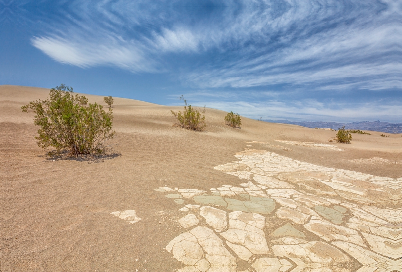 Sand Dunes, Death Valley Nationalpark, Kalifornien