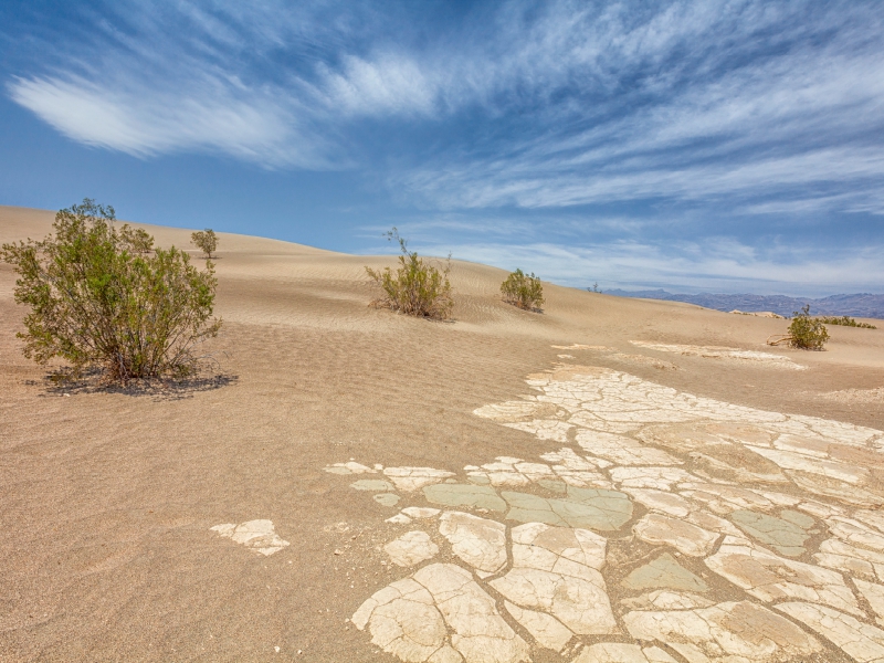 Sand Dunes, Death Valley Nationalpark, Kalifornien