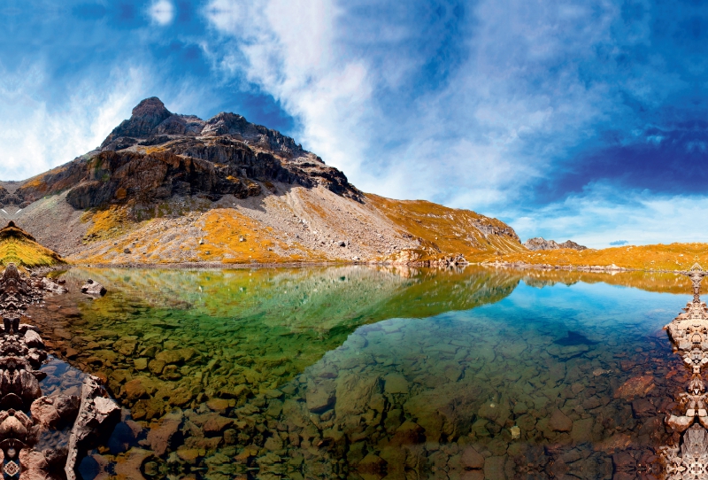 Der Neukarsee in Flachauwinkl