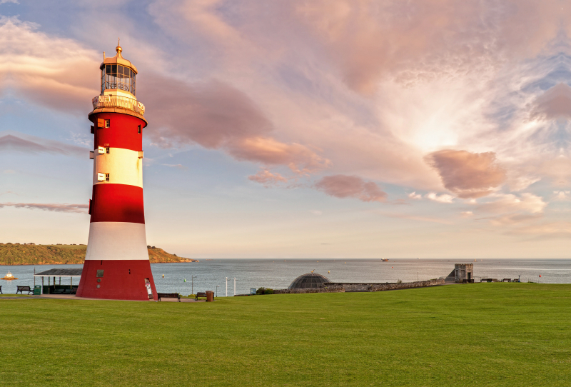 Leuchtturm Plymouth