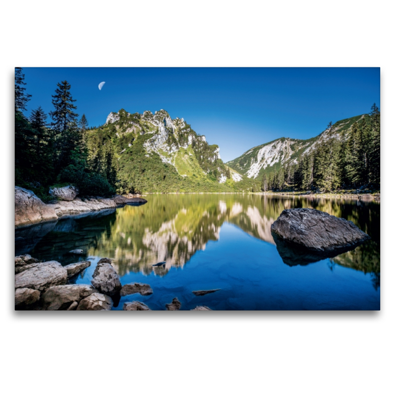 Spiegelbild am Soinsee, Bayrischzell