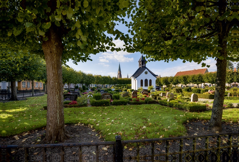 Friedhof der Fischersiedlung Holm