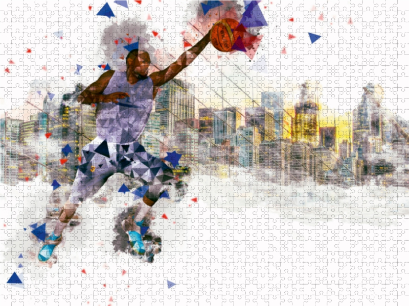 Ein Motiv aus dem Kalender Basketball Art