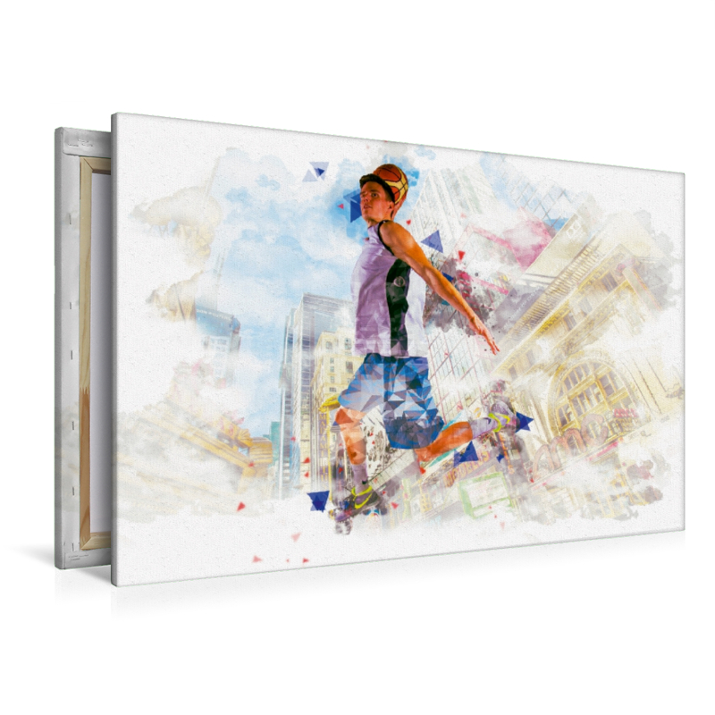 Ein Motiv aus dem Kalender Basketball Art