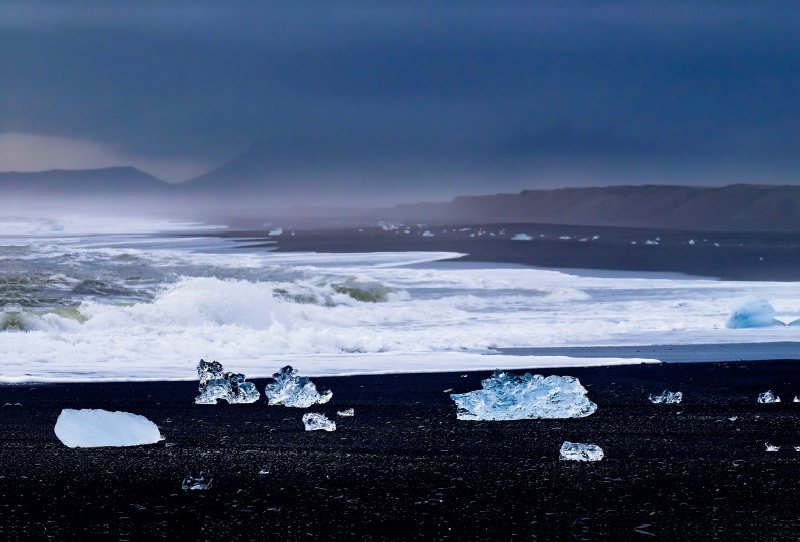 Vatnajökull Glacier National Park, Diamond Beach