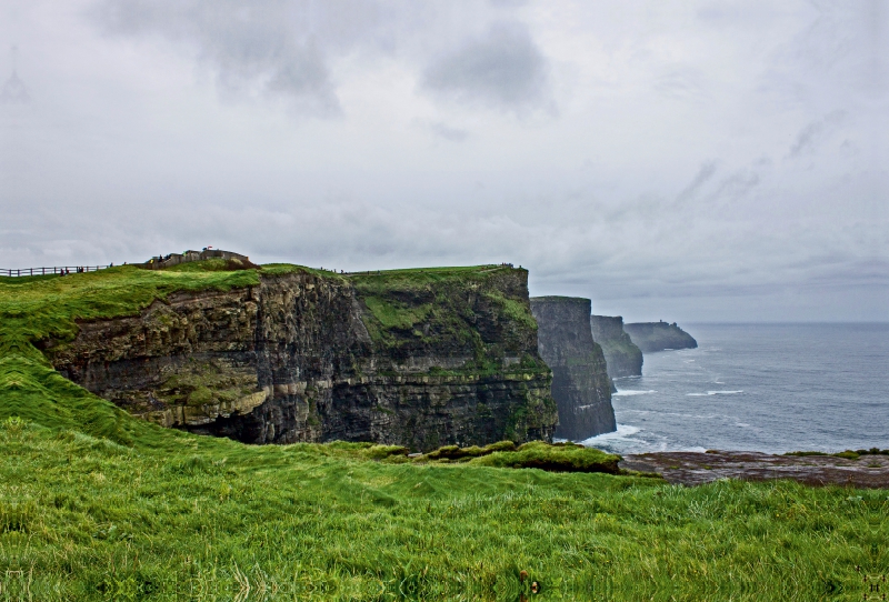 Bekanntschaft an den Cliffs of Moher