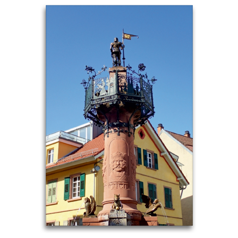 Der Rodensteiner Brunnen in Weinheim