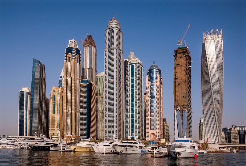 Dubai Marina Skyline