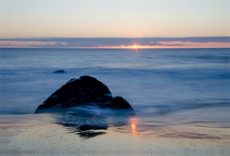 Sonnenuntergang am Atlantik