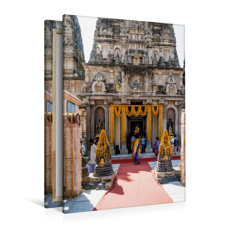 Ein Motiv aus dem Kalender Mahabodhi - der Tempel zu Ehren des Buddha