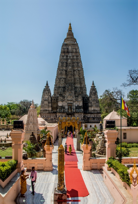 Ein Motiv aus dem Kalender Mahabodhi Tempel