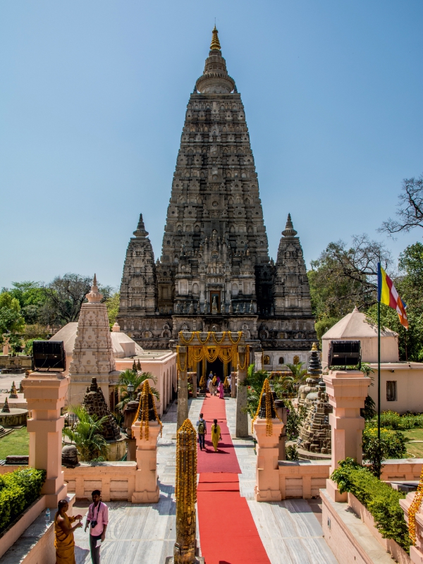 Ein Motiv aus dem Kalender Mahabodhi Tempel